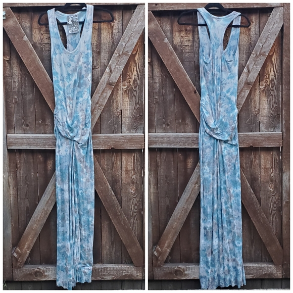 Young Fabulous & Broke Dyed Twist Waist Maxi Dress - Picture 3 of 6